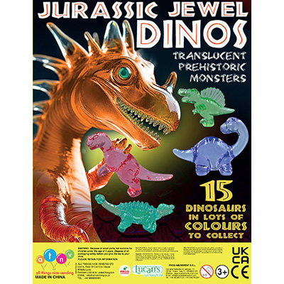 55mm Jurassic jewel dinos - Dondolo omaggio