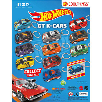 65mm Hot Wheels GT K Cars