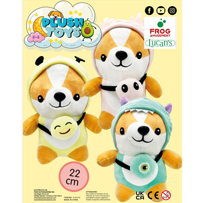 Plush toys corgi dog