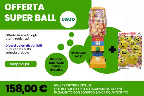 superball usato con ricarica emoticon