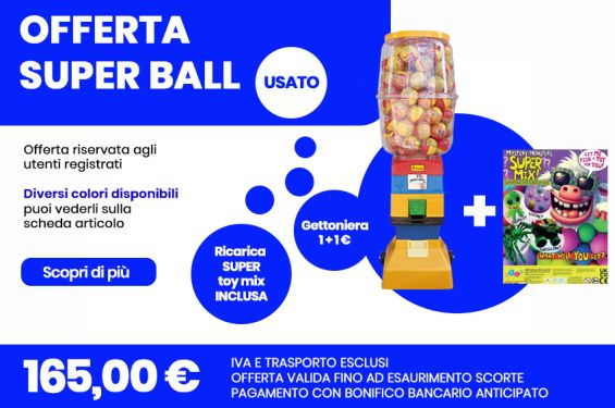 superball con ricarica super mix